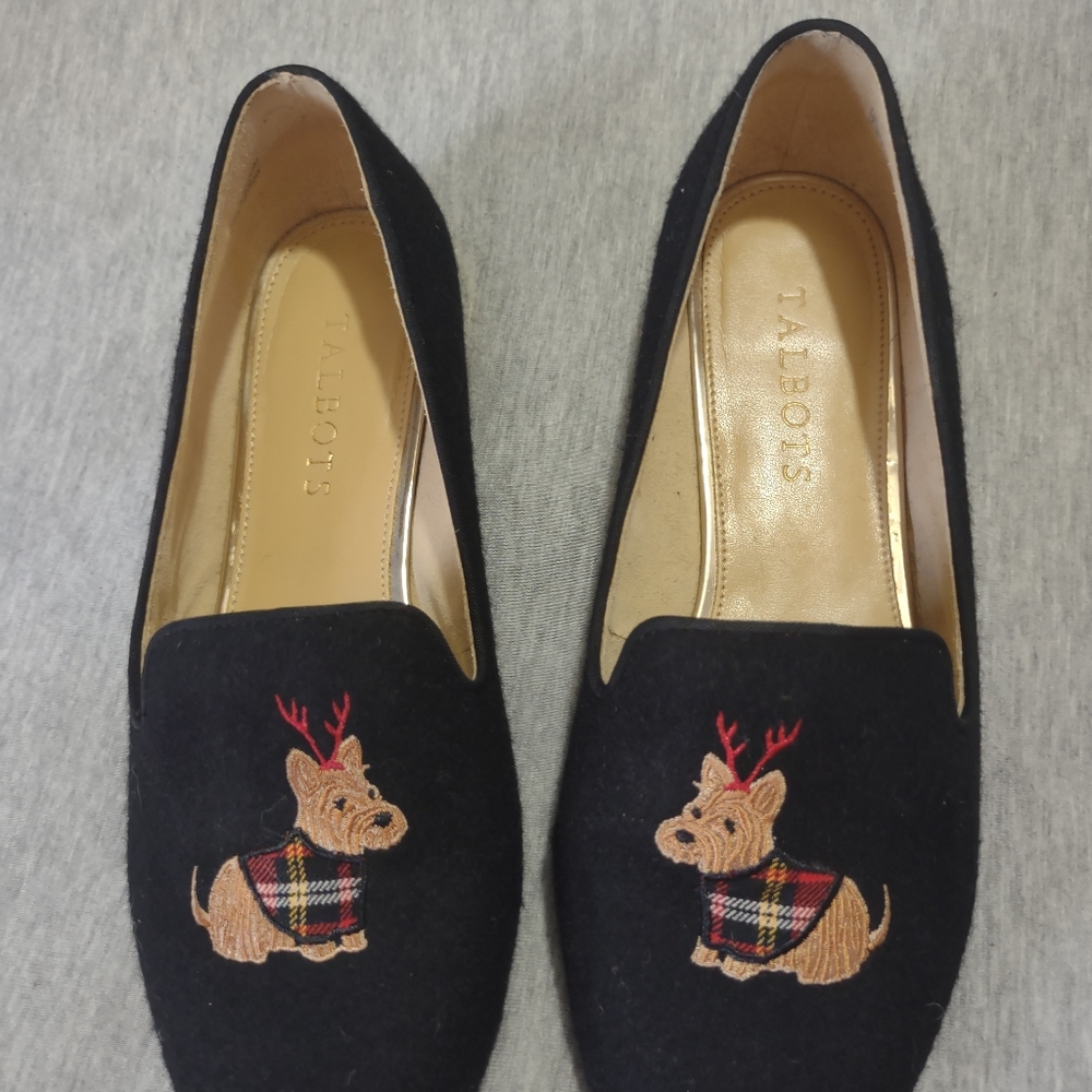 Talbot's Terrier Reindeer Loafer, Women's Size 7